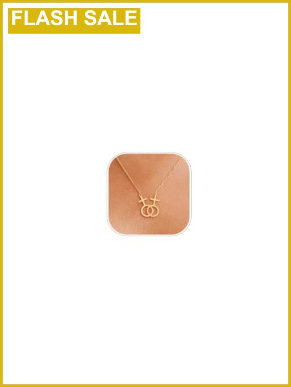 14k gold plated brass pendant necklace adjustable 16.5-18.5"